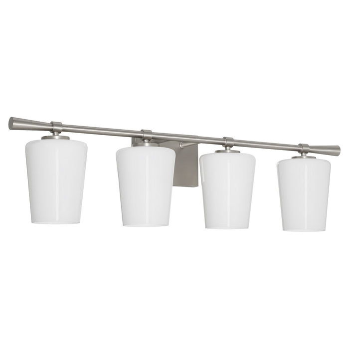 Myhouse Lighting Quorum - 5204-4-265 - Four Light Vanity - Goodwin - Satin Nickel