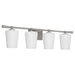 Myhouse Lighting Quorum - 5204-4-265 - Four Light Vanity - Goodwin - Satin Nickel