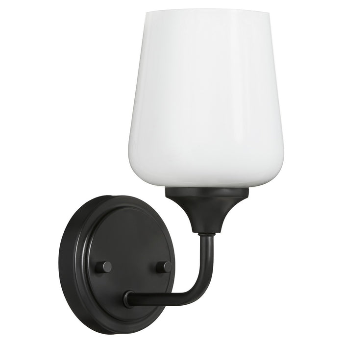 Myhouse Lighting Quorum - 5313-1-259 - One Light Wall Mount - Raymond - Matte Black