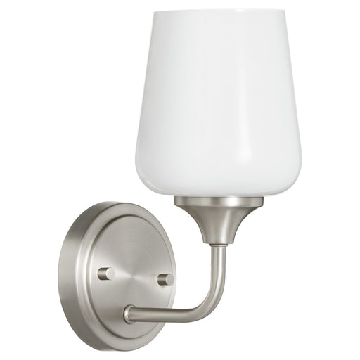 Myhouse Lighting Quorum - 5313-1-265 - One Light Wall Mount - Raymond - Satin Nickel