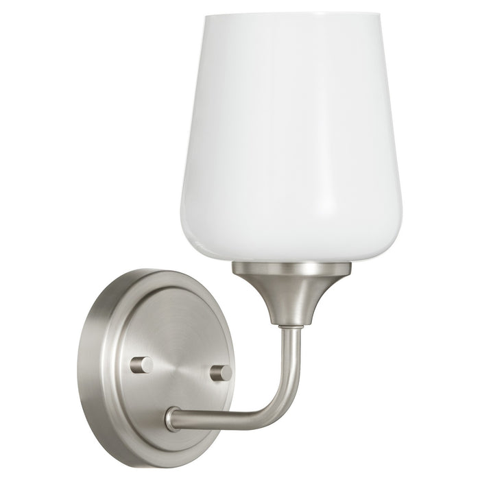 Myhouse Lighting Quorum - 5313-1-265 - One Light Wall Mount - Raymond - Satin Nickel