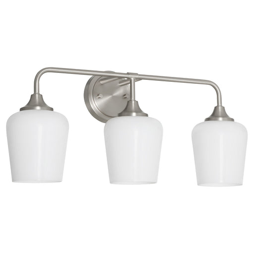 Myhouse Lighting Quorum - 5313-3-265 - Three Light Wall Mount - Raymond - Satin Nickel