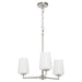 Myhouse Lighting Quorum - 6204-3-265 - Three Light Chandelier - Goodwin - Satin Nickel