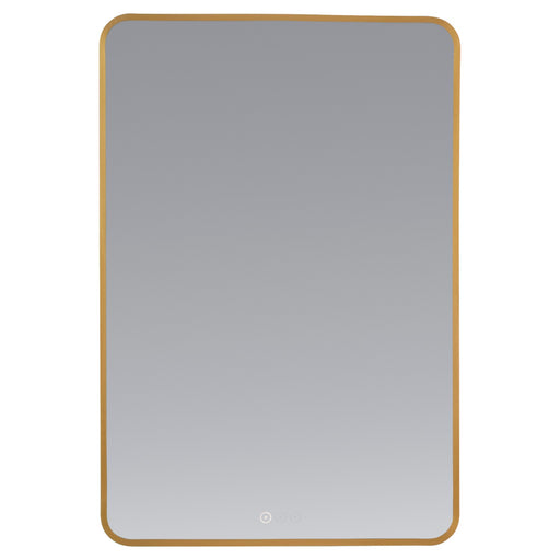 Myhouse Lighting Quorum - 92-2436-47 - LED Mirror - Aero - Brushed Brass