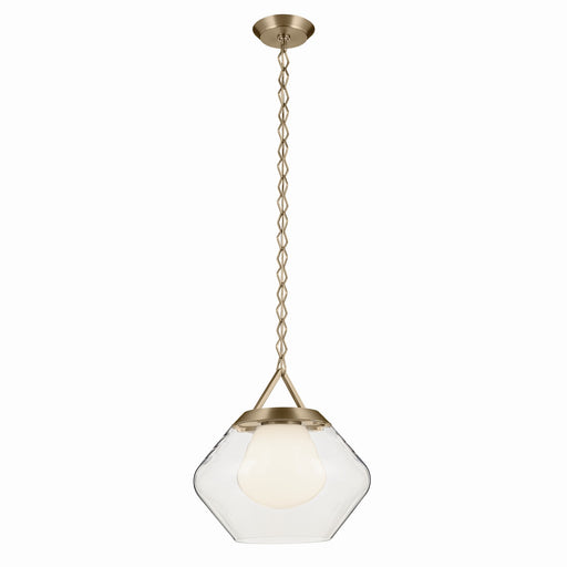 Myhouse Lighting Kichler - 52783CPZ - One Light Pendant - Nella - Champagne Bronze