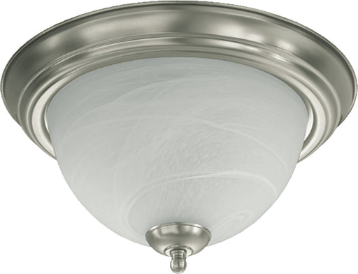 Myhouse Lighting Quorum - 3066-11-65 - Two Light Ceiling Mount - 3066 Ceiling Mounts - Satin Nickel