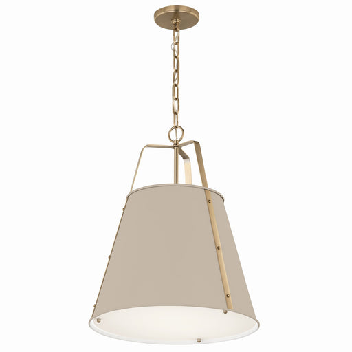 Myhouse Lighting Kichler - 52711GRG - Two Light Pendant - Etcher - Greige