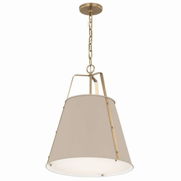 Myhouse Lighting Kichler - 52711GRG - Two Light Pendant - Etcher - Greige