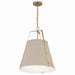 Myhouse Lighting Kichler - 52711GRG - Two Light Pendant - Etcher - Greige