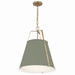 Myhouse Lighting Kichler - 52711HGN - Two Light Pendant - Etcher - HERITAGE GREEN