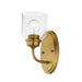 Myhouse Lighting Maxim - 12261CDNAB - One Light Wall Sconce - Acadia - Natural Aged Brass