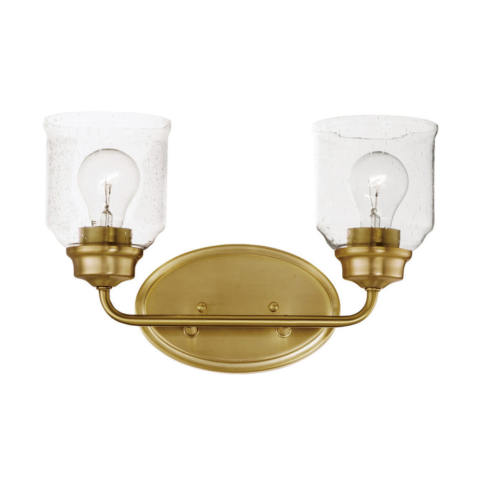 Myhouse Lighting Maxim - 12262CDNAB - Two Light Bath Vanity - Acadia - Natural Aged Brass