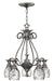 Myhouse Lighting Hinkley - 4885PL - LED Foyer Pendant - Plantation - Polished Antique Nickel