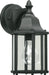 Myhouse Lighting Quorum - 786-15 - One Light Wall Mount - Aluminum Box Lanterns - Black