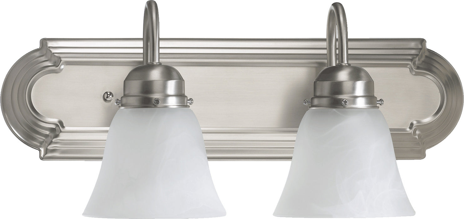 Myhouse Lighting Quorum - 5094-2-165 - Two Light Vanity - 5094 Vanities - Satin Nickel