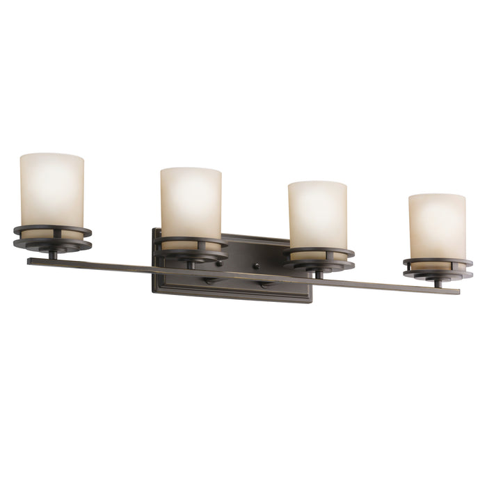 Myhouse Lighting Kichler - 5079OZ - Four Light Bath - Hendrik - Olde Bronze