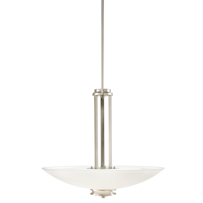 Myhouse Lighting Kichler - 3275NI - Three Light Pendant - Hendrik - Brushed Nickel