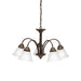 Myhouse Lighting Kichler - 2093OZ - Five Light Chandelier - Wynberg - Olde Bronze