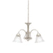 Myhouse Lighting Kichler - 3293NI - Three Light Chandelier - Wynberg - Brushed Nickel