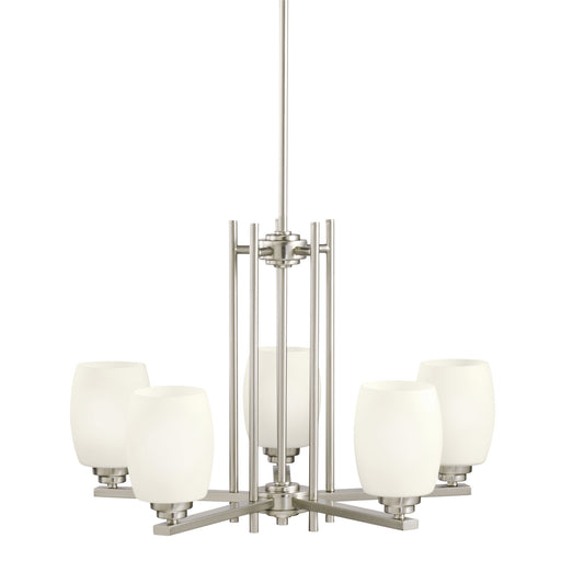 Myhouse Lighting Kichler - 1896NI - Five Light Chandelier - Eileen - Brushed Nickel