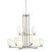 Myhouse Lighting Kichler - 1897NI - Nine Light Chandelier - Eileen - Brushed Nickel