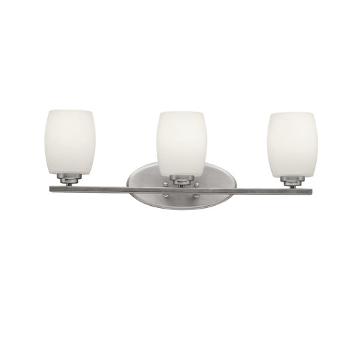 Myhouse Lighting Kichler - 5098NI - Three Light Bath - Eileen - Brushed Nickel