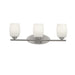 Myhouse Lighting Kichler - 5098NI - Three Light Bath - Eileen - Brushed Nickel