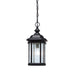 Myhouse Lighting Kichler - 9810BK - One Light Outdoor Pendant - Kirkwood - Black