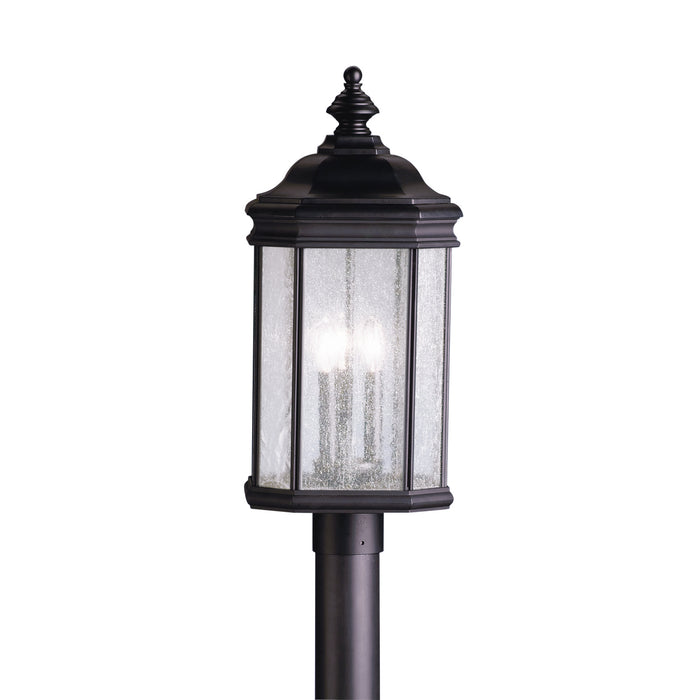 Myhouse Lighting Kichler - 9918BK - Three Light Outdoor Post Mount - Kirkwood - Black