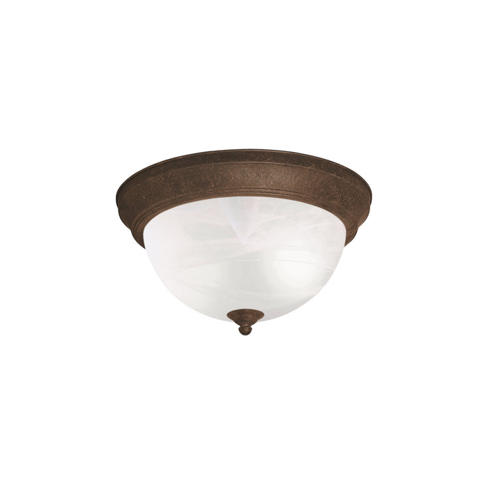 Myhouse Lighting Kichler - 8108TZ - Two Light Flush Mount - No Family - Tannery Bronze