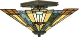 Myhouse Lighting Quoizel - TFIK1714VA - Two Light Semi Flush Mount - Inglenook - Valiant Bronze