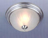 Myhouse Lighting Maxim - 5832FTSN - Three Light Flush Mount - Essentials - 583x - Satin Nickel