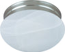 Myhouse Lighting Maxim - 5884MRSN - One Light Flush Mount - Essentials - 588x - Satin Nickel