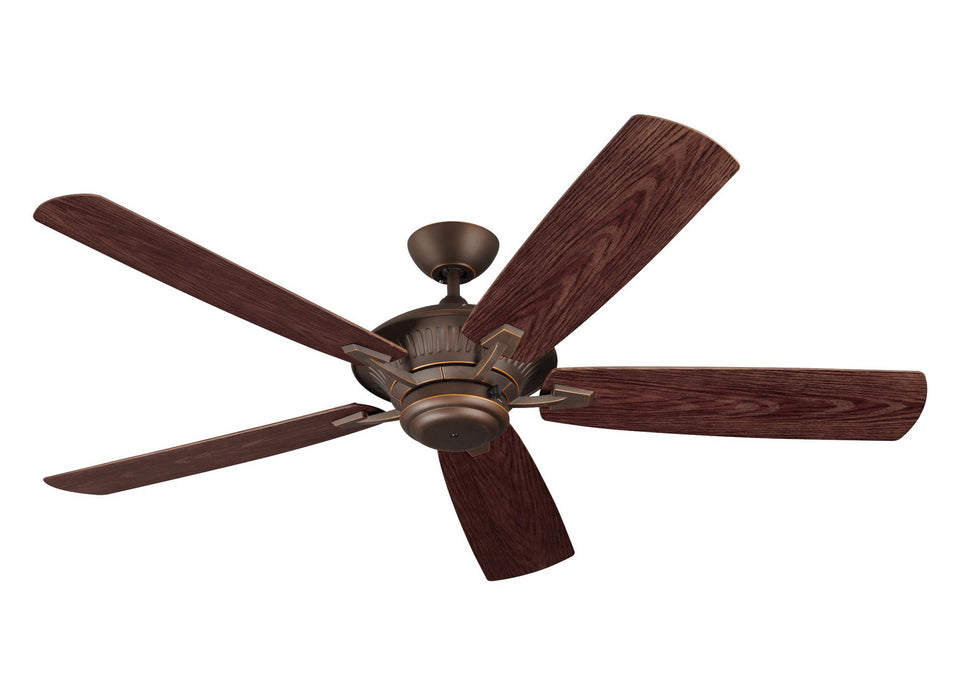 Myhouse Lighting Generation Lighting. - 5CY60RB - 60" Ceiling Fan - Cyclone - Roman Bronze