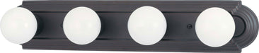 Myhouse Lighting Nuvo Lighting - 60-1285 - Four Light Vanity - Mahogany Bronze