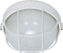 Myhouse Lighting Nuvo Lighting - 60-518 - One Light Outdoor Bulk Head - Die Cast Bulk Heads Semi Gloss White - Semi Gloss White