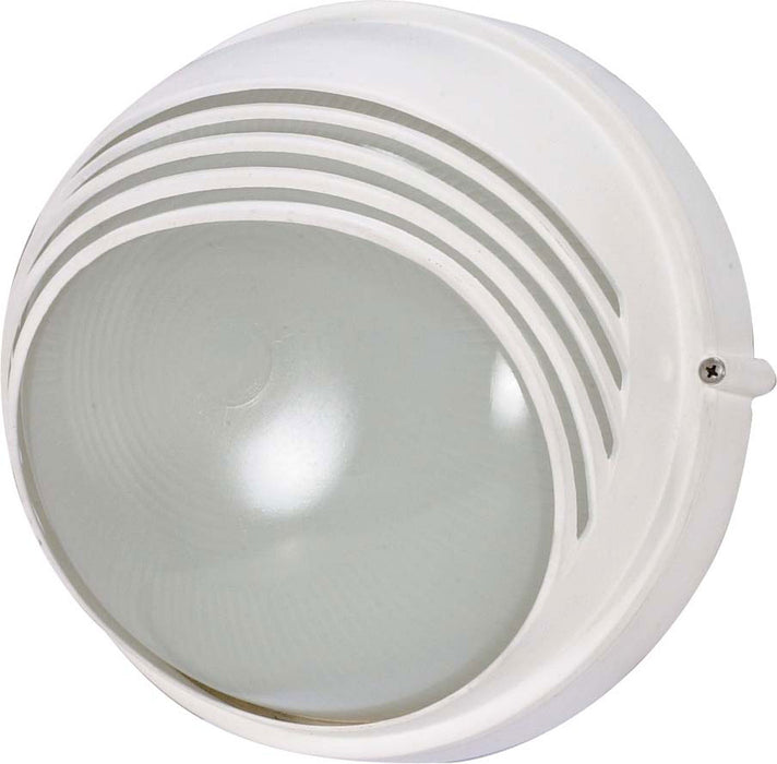 Myhouse Lighting Nuvo Lighting - 60-520 - One Light Outdoor Bulk Head - Die Cast Bulk Heads Semi Gloss White - Semi Gloss White