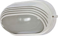 Myhouse Lighting Nuvo Lighting - 60-522 - One Light Outdoor Bulk Head - Die Cast Bulk Heads Semi Gloss White - Semi Gloss White