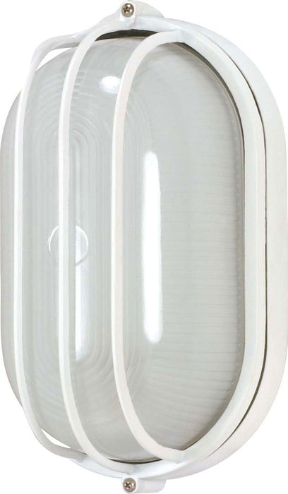 Myhouse Lighting Nuvo Lighting - 60-524 - One Light Outdoor Bulk Head - Die Cast Bulk Heads Semi Gloss White - Semi Gloss White