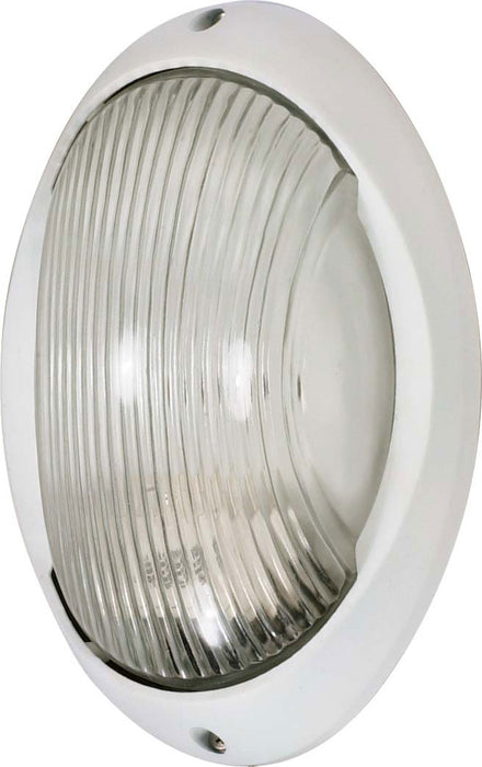 Myhouse Lighting Nuvo Lighting - 60-526 - One Light Outdoor Bulk Head - Die Cast Bulk Heads Semi Gloss White - Semi Gloss White