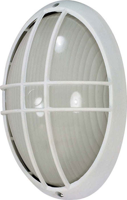 Myhouse Lighting Nuvo Lighting - 60-528 - One Light Outdoor Bulk Head - Die Cast Bulk Heads Semi Gloss White - Semi Gloss White