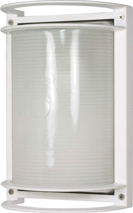 Myhouse Lighting Nuvo Lighting - 60-530 - One Light Outdoor Bulk Head - Die Cast Bulk Heads Semi Gloss White - Semi Gloss White