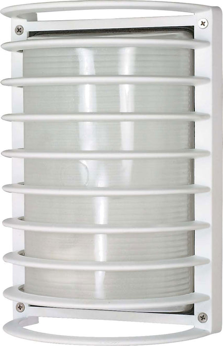 Myhouse Lighting Nuvo Lighting - 60-532 - One Light Outdoor Bulk Head - Die Cast Bulk Heads Semi Gloss White - Semi Gloss White