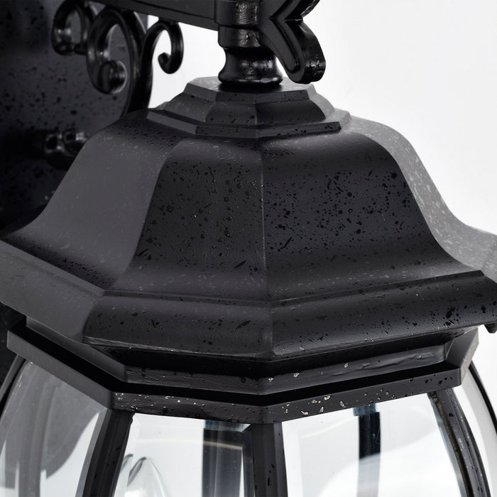 Myhouse Lighting Nuvo Lighting - 60-893 - Three Light Outdoor Wall Lantern - Central Park - Textured Black