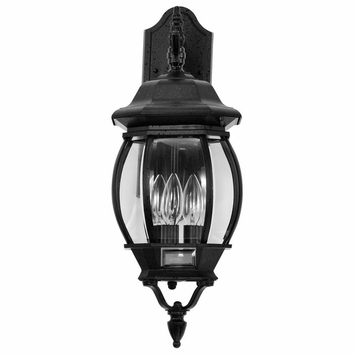 Myhouse Lighting Nuvo Lighting - 60-893 - Three Light Outdoor Wall Lantern - Central Park - Textured Black