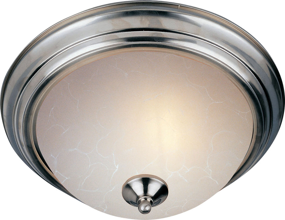 Myhouse Lighting Maxim - 5840ICSN - One Light Flush Mount - Essentials - 584x - Satin Nickel