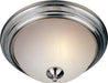 Myhouse Lighting Maxim - 5842ICSN - Three Light Flush Mount - Essentials - 584x - Satin Nickel