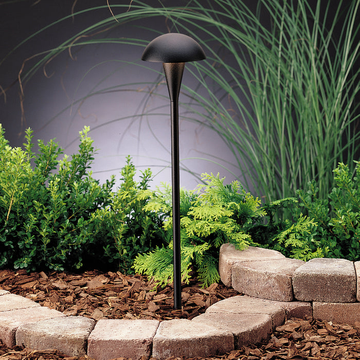 Myhouse Lighting Kichler - 15323BKT - One Light Path & Spread - Eclipse - Textured Black