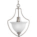 Myhouse Lighting Progress Lighting - P3792-09 - One Light Foyer Pendant - Madison - Brushed Nickel