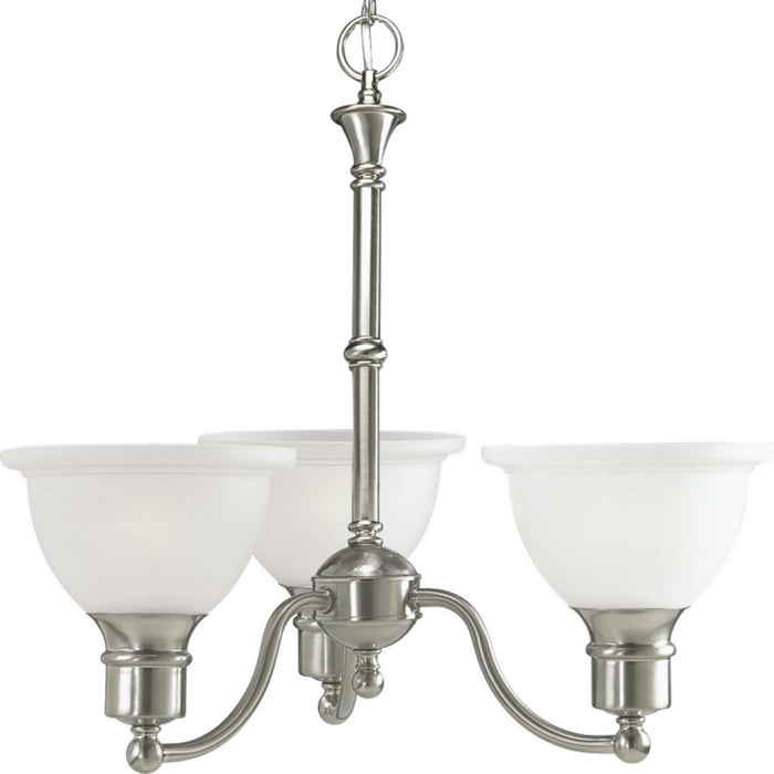 Myhouse Lighting Progress Lighting - P4280-09 - Three Light Chandelier - Madison - Brushed Nickel